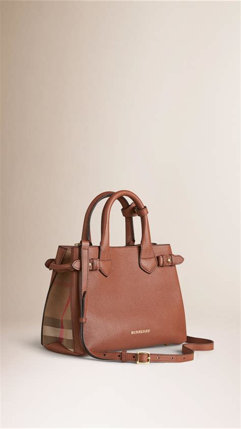 burberry banner bag brown|burberry the banner leather bag.